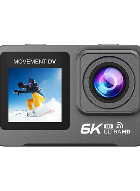 C3S升级6K夜视相机记录仪防水运动摄像机高清双屏触摸潜水EIS防抖