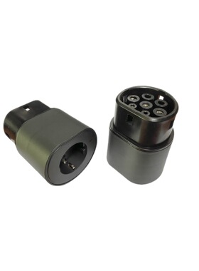 Type2欧标电动汽车取电外放电枪转换头V2L转接插头schuko应急插座