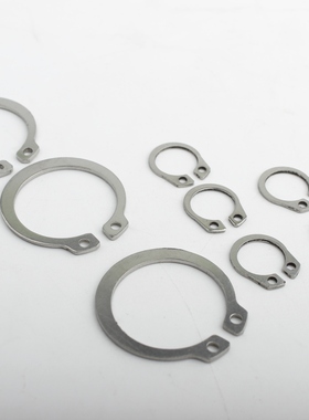 304不锈钢孔用弹性挡圈内卡卡簧垫圈GB893  ø26-80