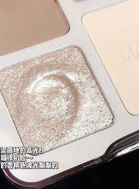 四色修容盘高光修容—体盘综合盘腮红眼影鼻影提亮三合一自然哑光