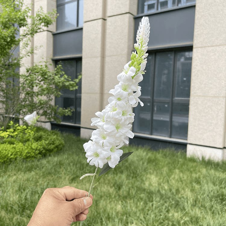 金鱼草风信子仿真花家居装饰花束摆件舞台婚礼堂仿真绿植装饰批发