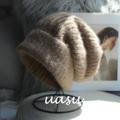 宽松大头围柔软舒适显肤色帽子毛