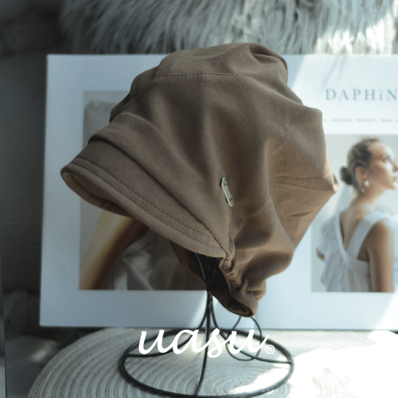 UASU韩国设计原版新款皱褶显脸小