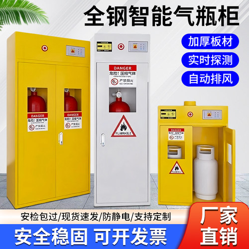 全钢气瓶柜安全柜防爆乙炔氢气