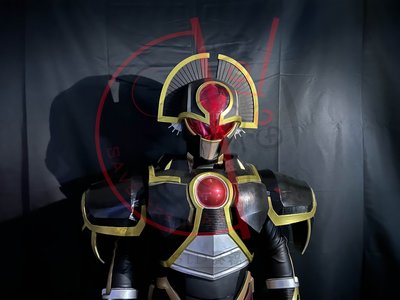 假面骑士地帝cos皮套定制