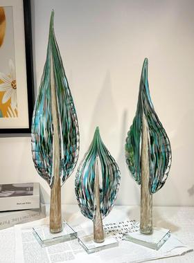 高级感家居玄关摆件高档轻奢