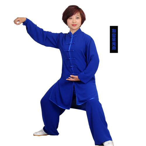 嘉远航太极服太极拳练功服修身款垂感好飘逸