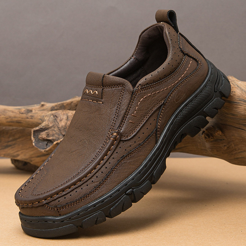德国骆驼动感男秋冬真皮商务休闲棉鞋软皮软底透气大码爸爸鞋耐磨,流行男鞋,单鞋,淘宝优惠券,粉丝福利购,淘宝优惠卷