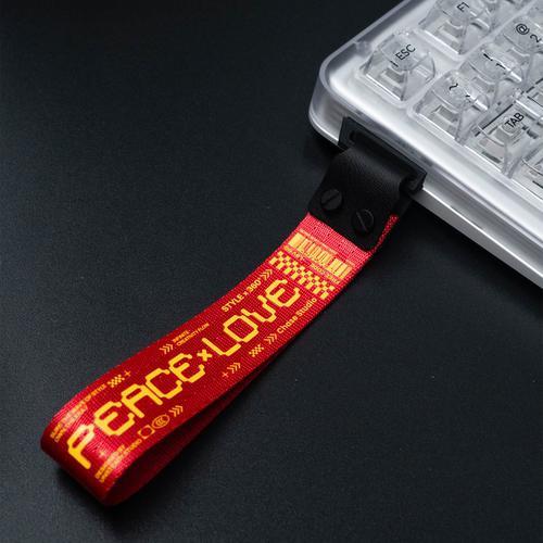 CHASE潮牌键盘飘带装饰挂件狼珠hero68wooting美加狮diy卡扣通用