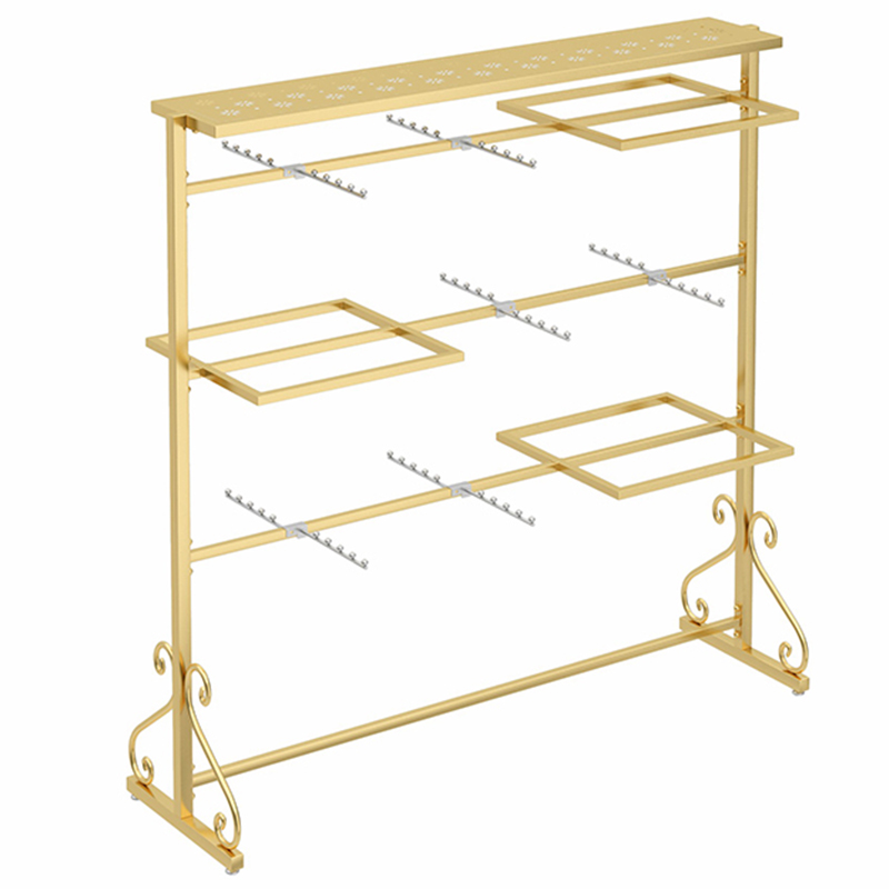 正挂侧挂可左右移动调节内衣货架
