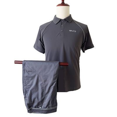 新款比亚迪4S店工作服车间售后夏季短袖工装套装汽修技师工衣定制