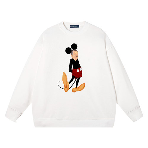 卡通动漫恶搞老鼠情侣装圆领卫衣