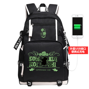 东方project周边书包灵梦魔理沙大二小姐动漫初中小学生双肩背包