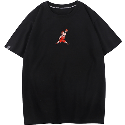 aj灌篮高手短袖樱木花道球衣