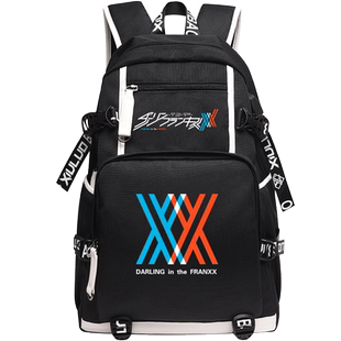 国家队02双肩背包DARLING inthe FRANXX高初中小学生动漫男女书包