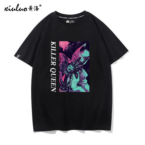 cos短袖吉良吉影印花衣服
