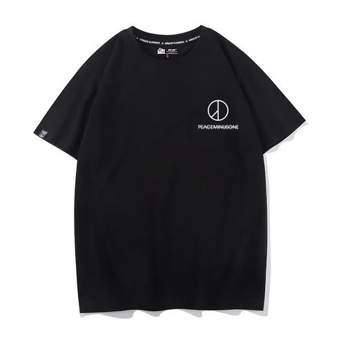 秀洛GD小花潮流小雏菊T恤男短袖ins潮牌韩版衣服宽松时尚体恤半袖