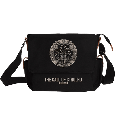 秀洛神话克拉夫特死灵之书单肩包