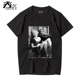秀洛欧美街头联名2pac短袖 嘻哈说唱宽松大码 T恤体恤潮玛丽莲梦露