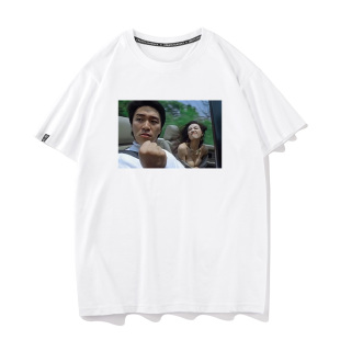 秀洛情圣电影同款新款纯棉短袖T恤男女半袖打底衫衣服