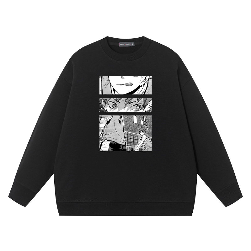 动漫卡通圆领卫衣秀洛