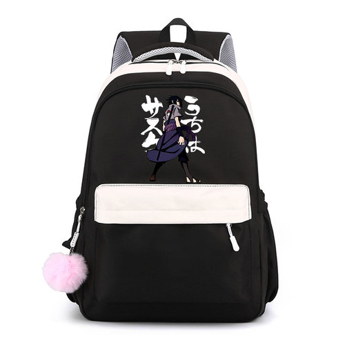 宇智波佐助双肩包初中生书包