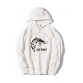 新款 秀洛渔夫钓鱼人钓鱼衣服just 卫衣连帽男装 秋季 fish it男士