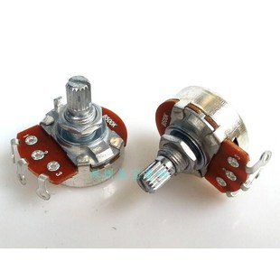 250K 台产24型花柄电位器A类B类单联焊接脚A1M 100K 25K 500K