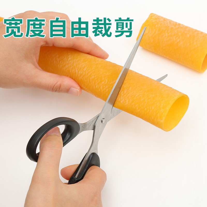 高弹力橡皮管大口径空心橡胶管耐用加长橡皮筋黄色橡胶圈型环套