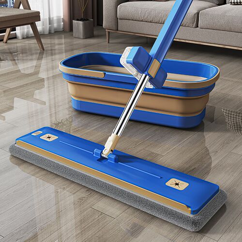 免手洗2024新款平板拖把家用一拖净加大吸水懒人地拖拖布拖地神器