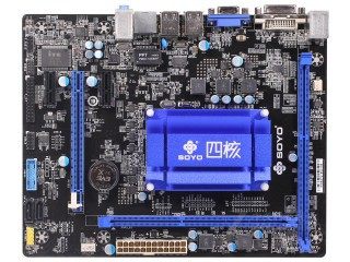 ●GeFeng●梅捷SY-1900四核 DDR3全集成主板 小板