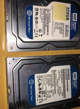 ●GeFeng●WD西部数据320GB台式机SATA 3.5寸硬盘WD3200AAJS