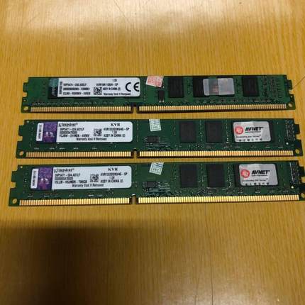 ●GeFeng●金士顿4GB DDR3 1333 KVR1333D3N9/4G-SP台式机内存条