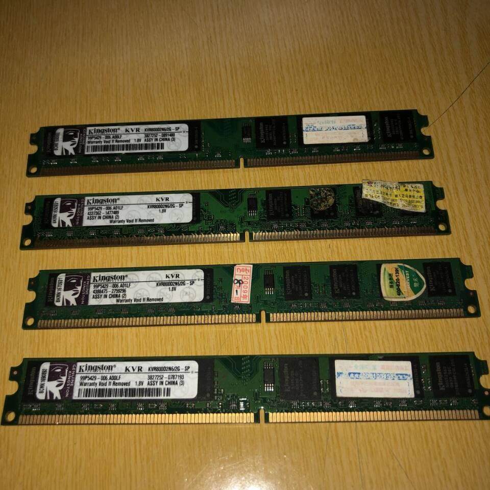 ●GeFeng●金士顿2GB DDR2 800（KVR800D2N6/2G-SP）台式机内存
