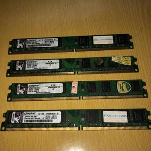 DDR2 800 台式 GeFeng 机内存 金士顿2GB KVR800D2N6