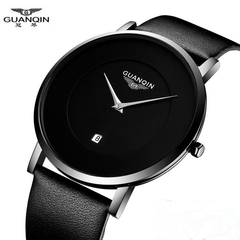 冠琴正品手表男士超薄石英表时尚学生防水男表皮表带个性简约腕表|msdalam kategori jam tangan, Watch - dari Buy2taobao.com untuk memberikan perkhidmatan ejen Taobao profesional membeli