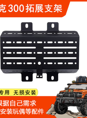 坦克300尾门拓展支架玩偶固定板改装杰尼龟公仔尾门集成拓展支架