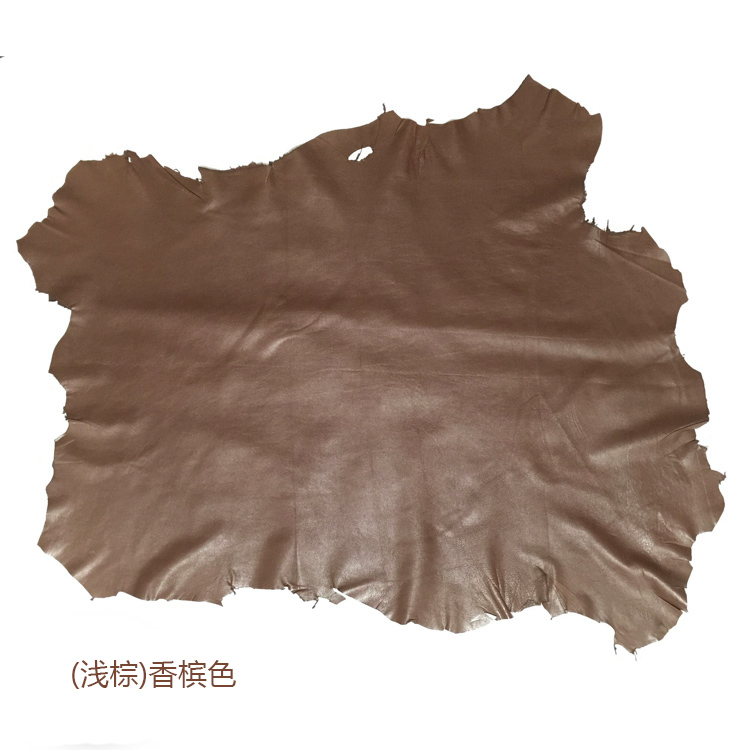 整张头层皮料绵羊皮diy超薄服装