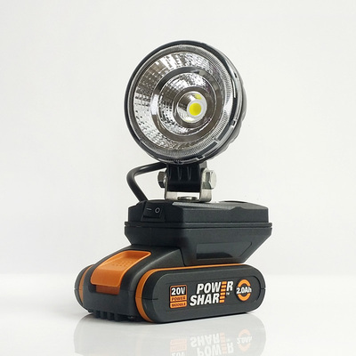 适用于WORX威克士款锂电池工作灯