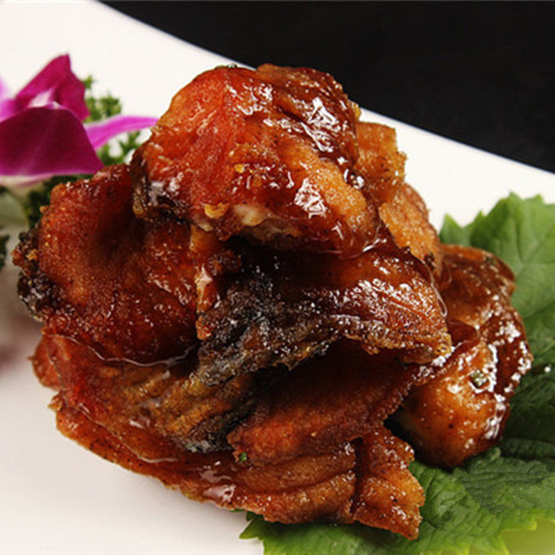 新货苏式爆鱼上海熏鱼蜜汁五香酥鱼下酒菜糖醋香辣鱼排250g真