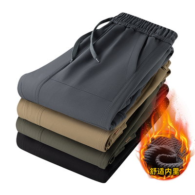 美式复古大码保暖2025新款休闲裤