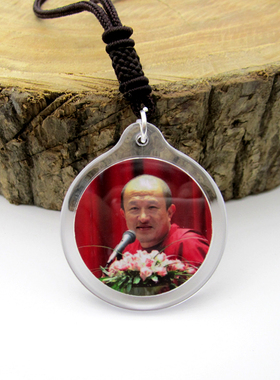 透明双面佛像吊坠亚克力