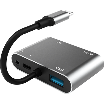 宜客莱typec转换器笔记本