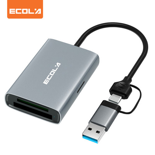 宜客莱（ECOLA）CB42 USB3.2多功能高速读卡器USB3.2/Type-C