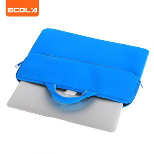 电脑包手提14英寸笔记本保护套男女联想电脑内胆包IN 苹果戴尔华硕联想小新air13.3 BAG06BL ECOLA 宜客莱