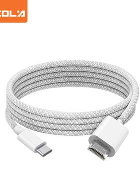 宜客莱（ECOLA）CB20WT 白色 Type C转HDMI高清视频线  4K60HZ 2米