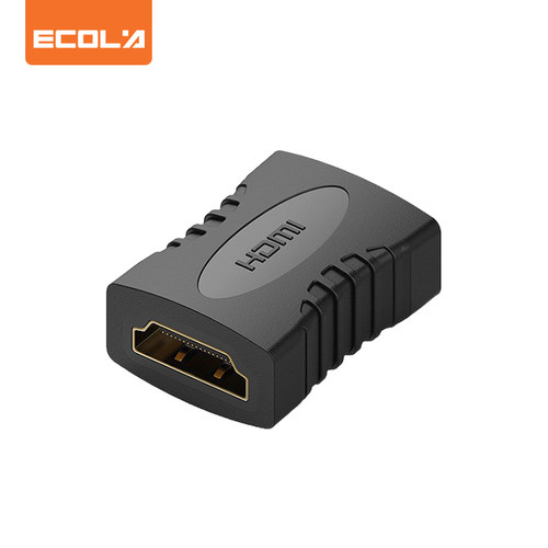 宜客莱（ECOLA）CB3-HH-S HDMI母对母对接头延长器4K高清