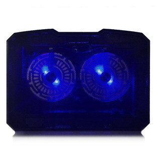 宜客莱 笔记本散热器红魔外星人电脑静音风冷散热笔记本散热器底座 ECOLA