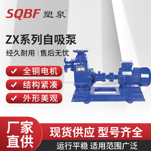 自吸泵离心化工自吸泵无堵塞清水泵分体水泵组 ZX系列自吸泵直连式