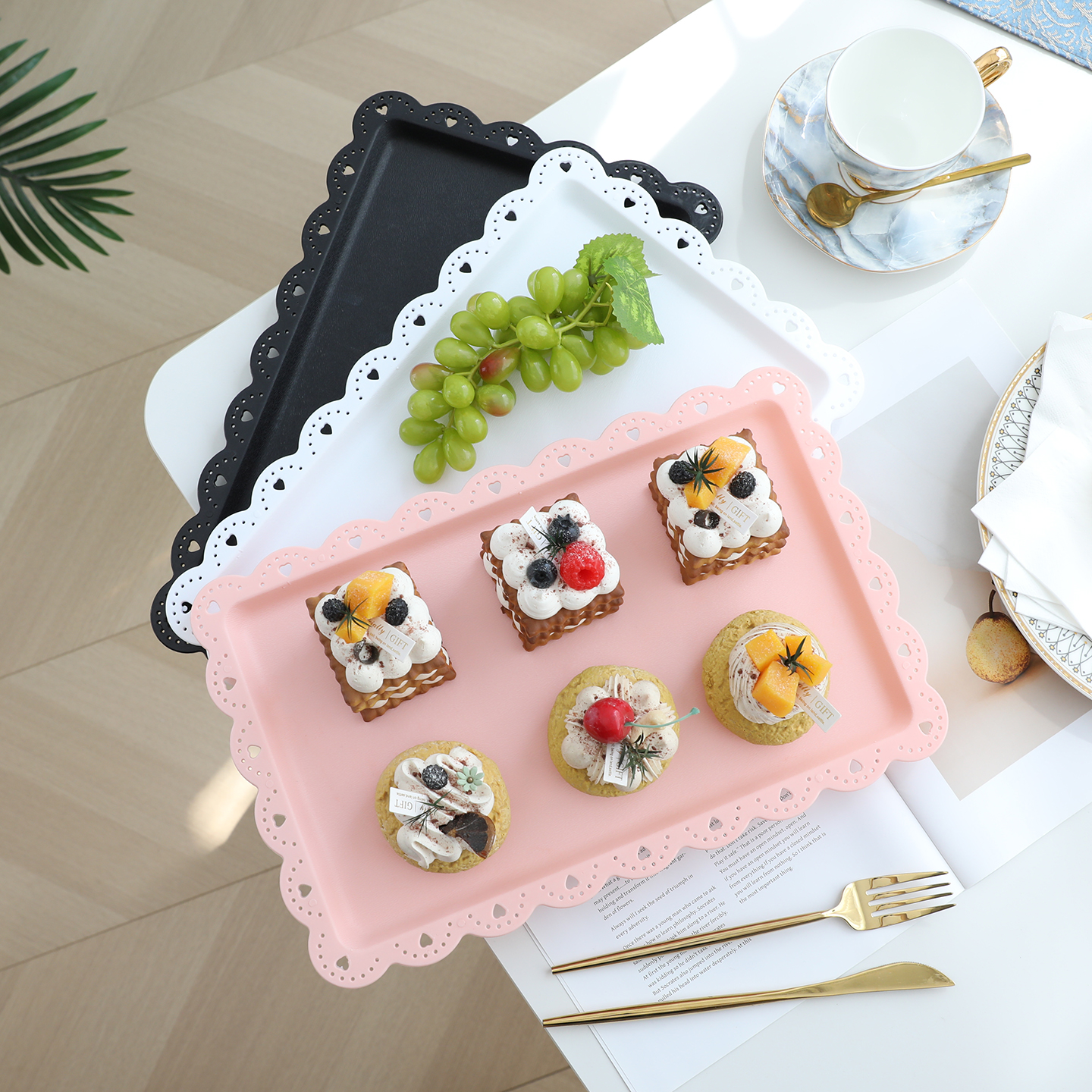 生日派对甜品台装饰水果盘